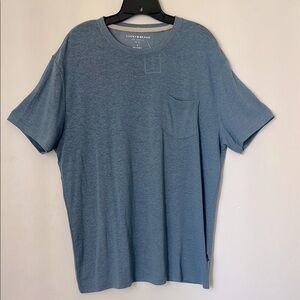 Men’s Lucky Brand Blue Short Sleeve Tee Size Large
